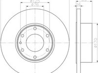 Disc frana IVECO DAILY IV caroserie inchisa/combi, IVECO DAILY IV autobasculanta, IVECO DAILY IV platou / sasiu - TEXTAR 93177500