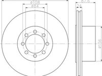 Disc frana IVECO DAILY V caroserie inchisa combi TEXTAR 92171700