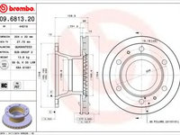 Disc frana IVECO EuroCargo (1991 - 2011) BREMBO 09.6813.20