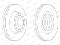 Disc frana IVECO EuroCargo BERAL BCR132A