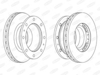 Disc frana IVECO EuroCargo BERAL BCR239A