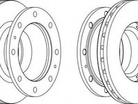 Disc frana IVECO EuroCargo - FERODO FCR238A