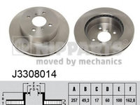 Disc frana J3308014 NIPPARTS