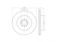 Disc frana Jaguar S-TYPE (CCX) 1999-2009 #2 0K72F33251