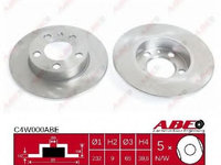 Disc frana JAGUAR S-TYPE (CCX) (1999 - 2009) ABE C4W000ABE