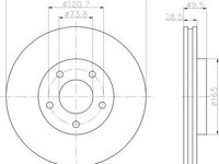 Disc frana JAGUAR Vanden Plas (NAW, NBW), DAIMLER DAIMLER XJ (X30_) - MINTEX MDC1336