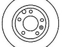 Disc frana JAGUAR XJ (XJ 40, 81) - JURID 561627J