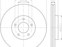 Disc frana JAGUAR XK 8 cupe (QEV), JAGUAR XK 8 Convertible (QDV), JAGUAR Vanden Plas (NAW, NBW) - MINTEX MDC2105