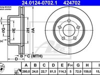 Disc frana JEEP CHEROKEE XJ ATE 24012407021