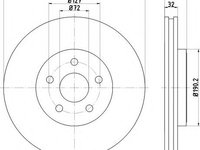 Disc frana JEEP GRAND CHEROKEE IV (WK, WK2) (2010 - 2020) TEXTAR 92272205