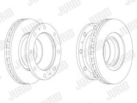 Disc frana JURID 567125J