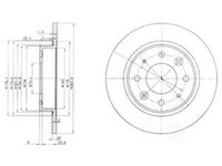 Disc frana KIA CARENS II FJ DELPHI BG3336