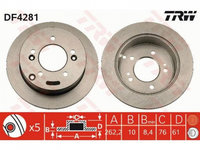 Disc frana Kia MAGENTIS (MG) 2005-2016 #3 08A11420