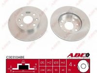 Disc frana KIA RIO combi (DC) (2000 - 2005) ABE C30310ABE piesa NOUA