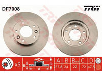 Disc frana Kia SEDONA I (UP) 1998-2001 #2 09840710