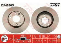 Disc frana Kia SEDONA I (UP) 1998-2001 #2 0986479444