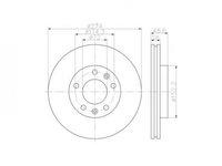 Disc frana Kia SEDONA I (UP) 1998-2001 #2 0986479444