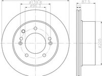 Disc frana KIA SORENTO I (JC) - MINTEX MDC1798