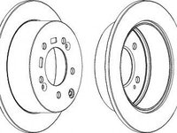 Disc frana KIA SOUL (AM) (2009 - 2013) FERODO DDF1945 piesa NOUA