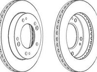 Disc frana KIA SPORTAGE K00 FERODO DDF993