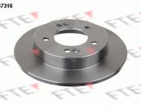 Disc frana KIA VENGA (YN), HYUNDAI ix20 (JC) - FTE BS7316