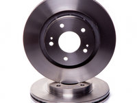 Disc frana KRO-BD6174 KROTTENDORF pentru Mitsubishi Outlander Mitsubishi Airtrek Mitsubishi Galant Mitsubishi Lancer