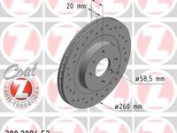 Disc frana LADA 110, LADA 112, LADA 111 - ZIMMERMANN 300.2094.52