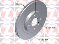 Disc frana LADA 110, LADA 112, LADA 111 - ZIMMERMANN 300.2094.00