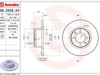 Disc frana LADA NOVA 2105 BREMBO 08255924