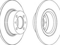 Disc frana LADA NOVA 2105 FERODO DDF035