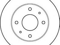 Disc frana LANCIA A 112, LANCIA DEDRA (835), LANCIA DELTA Mk II (836) - JURID 561861J