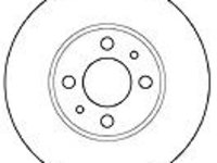 Disc frana LANCIA DEDRA (835), LANCIA DEDRA SW (835), FIAT PUNTO (188) - MAPCO 15031