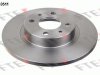 Disc frana LANCIA DEDRA (835), LANCIA DELTA Mk II (836), ALFA ROMEO 145 (930) - FTE BS3511