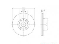 Disc frana Lancia KAPPA (838A) 1994-2001 #2 09676710