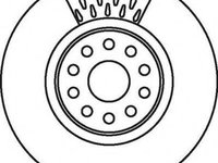 Disc frana LANCIA KAPPA (838A), LANCIA KAPPA SW (838B), LANCIA KAPPA cupe (838) - JURID 562085JC