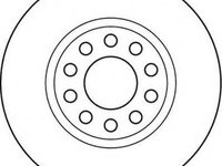 Disc frana LANCIA KAPPA (838A), LANCIA KAPPA SW (838B), LANCIA KAPPA cupe (838) - JURID 562152J