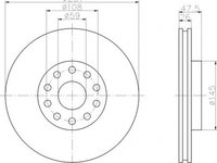 Disc frana LANCIA KAPPA cupe 838 TEXTAR 92093900