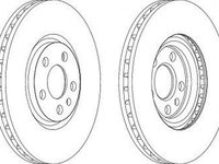 Disc frana LANCIA PHEDRA 179 FERODO DDF1165