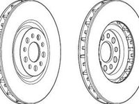 Disc frana LANCIA PHEDRA 179 FERODO DDF1180