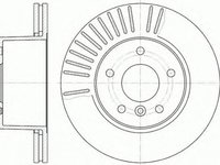 Disc frana LAND ROVER DISCOVERY II LJ LT ROADHOUSE 6638.1