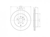 Disc frana Land Rover FREELANDER 2 (FA_) 2006-2014 #2 0986479U44