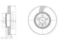 Disc frana LAND ROVER FREELANDER 2 LF FA DELPHI BG4123