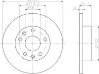 Disc frana LAND ROVER FREELANDER Soft Top, LAND ROVER FREELANDER (LN) - TEXTAR 92102900