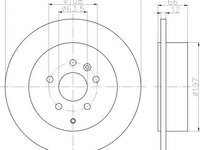 Disc frana LAND ROVER LR2 (FA_) - TEXTAR 92162700