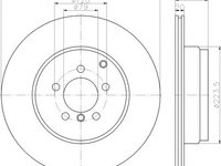 Disc frana LAND ROVER RANGE ROVER Mk III (LM) (2002 - 2012) TEXTAR 92224803