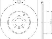 Disc frana LAND ROVER RANGE ROVER Mk III (LM) - HELLA PAGID 8DD 355 116-961