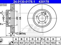 Disc frana LAND ROVER RANGE ROVER SPORT LS ATE 24013001781