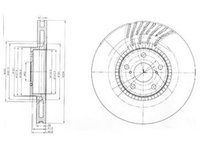 Disc frana LEXUS GS GRS19 UZS19 URS19 GWS19 DELPHI BG9012