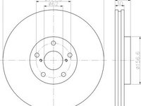 Disc frana LEXUS GS limuzina (GRS19_, UZS19_, GWS19_), LEXUS IS C (GSE2_) - TEXTAR 92147900