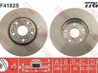 Disc frana LEXUS GS - OEM: DF4182S - W02211492 - LIVRARE DIN STOC in 24 ore!!!